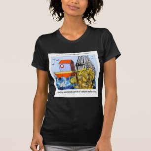 Delfinsichere Tuba Lustig T-Shirt