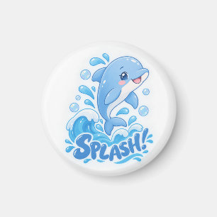 Delfinträume – Ozean Vibes 🐬 Magnet