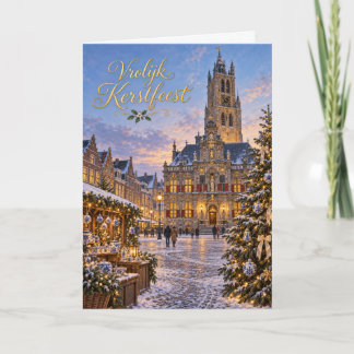 Delft Blaue Weihnachten Frohe Weihnachten