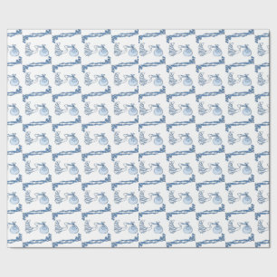 Delft Blue BabyTile Designs Geschenkpapier