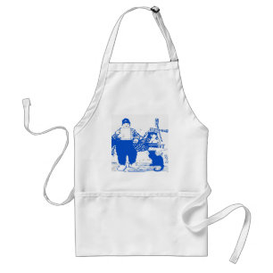 Delft Blue, Dutch Boy und Cat Schürze