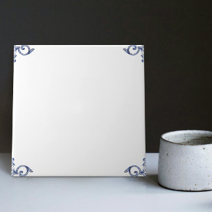 Delft Blue Dutch Matching Mix Match Empty Fliese