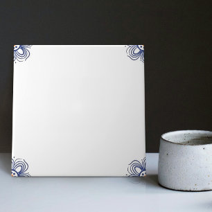 Delft Blue Matching Dutch Indigo Mix Match Empty Fliese