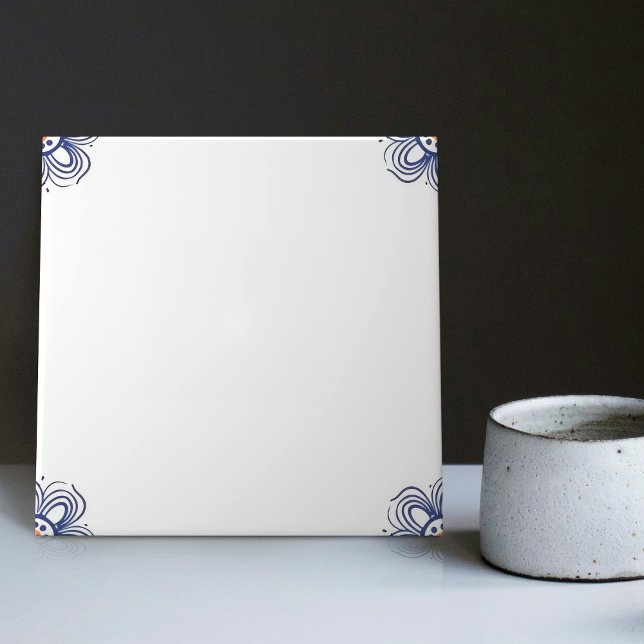 Delft Blue Matching Dutch Indigo Mix Match Empty Fliese (Von Creator hochgeladen)