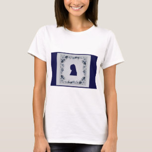 Delft Blue tile Girl mit Pearl Earring T-Shirt