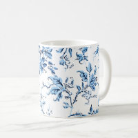 Delft Blue und White Floral