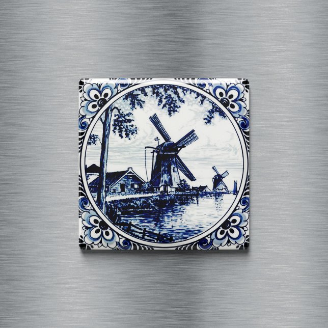 Delft Blue Vintage Magnet (Von Creator hochgeladen)