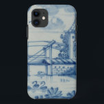 Delft-Fliese, die einen Drawbridge über einem Case-Mate iPhone Hülle<br><div class="desc">Bild: 56463 Delft Fliese,  die einen Drawbridge über einem Kanal,  19. Jahrhundert zeigt. Niederländische Schule,  (19. Jahrhundert). Privatsammlung,  die Stapleton Sammlung.  Kunst,  schöne Kunst.</div>