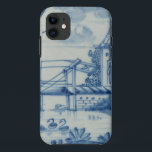 Delft-Fliese, die einen Drawbridge über einem Case-Mate iPhone Hülle<br><div class="desc">Bild: 56463 Delft Fliese,  die einen Drawbridge über einem Kanal,  19. Jahrhundert zeigt. Niederländische Schule,  (19. Jahrhundert). Privatsammlung,  die Stapleton Sammlung.  Kunst,  schöne Kunst.</div>