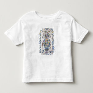 Delft-Fliesenplatte vom Badezimmer Kleinkind T-shirt