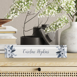 Delft Floral Namensplakette