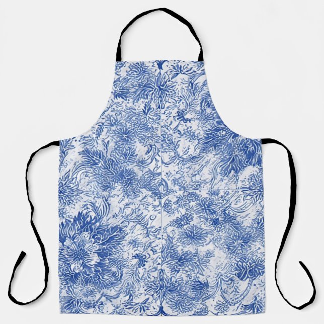 Delft Floral Tapestes - Schürze (Vorderseite)