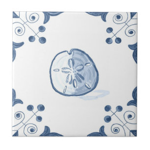 Delft-Sand-Dollar-Fliese mit Rolle-Ecken Fliese