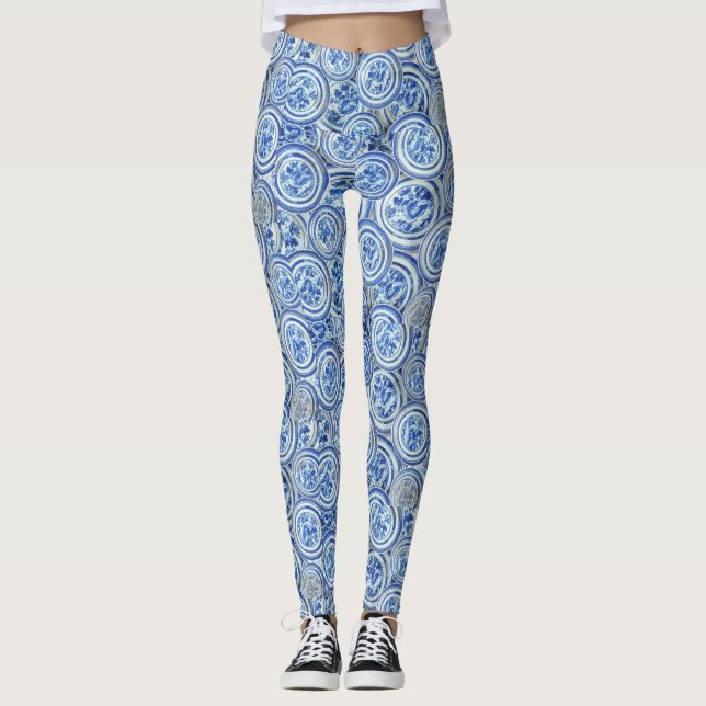 DELFT-TELLER LEGGINGS (Vorderseite)