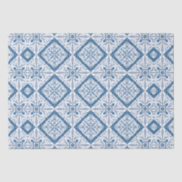 Delft Tile Pattern Seidenpapier