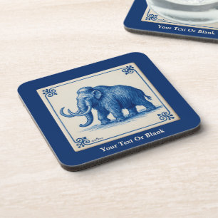 Delft Wooly Mammoth Getränkeuntersetzer