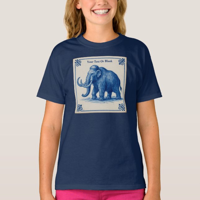 Delft Wooly Mammoth T-Shirt (Vorderseite)