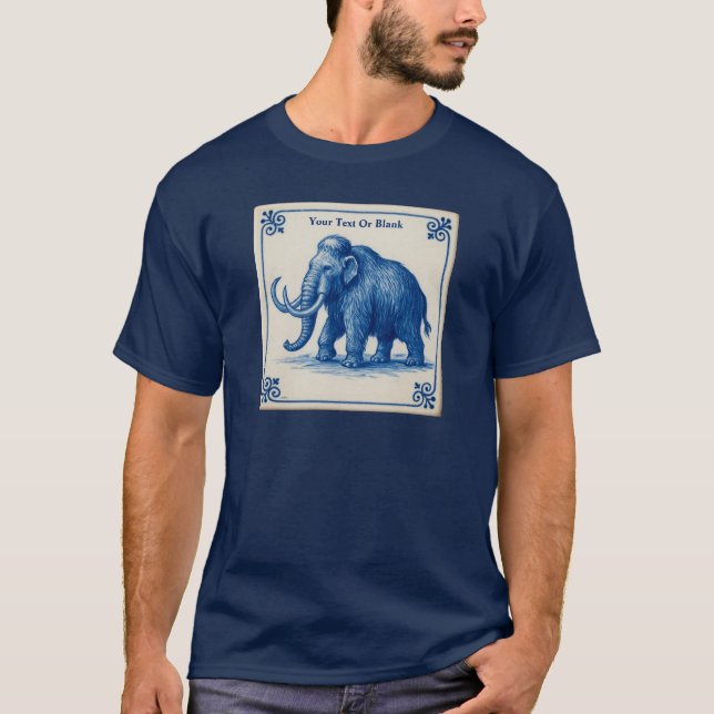 Delft Wooly Mammoth T-Shirt (Vorderseite)