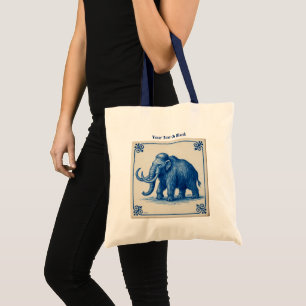 Delft Wooly Mammoth Tragetasche