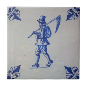 Delfter Blaue Fliese - Vorlage