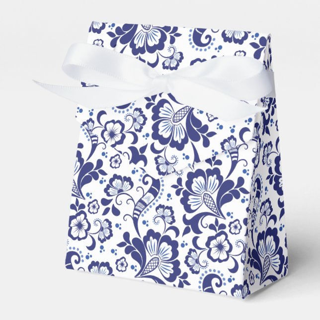 Delfts Blauw | Delft Blue Dutch Wedggäste Geschenkschachtel (Vorderseite)