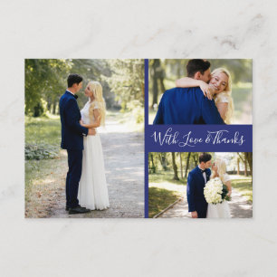 Delfts Blauw   Delft Blue Vielen Dank Fotos Collag Dankeskarte