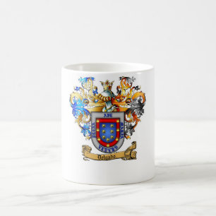 Delgado Wappen klassische weiße Tasse