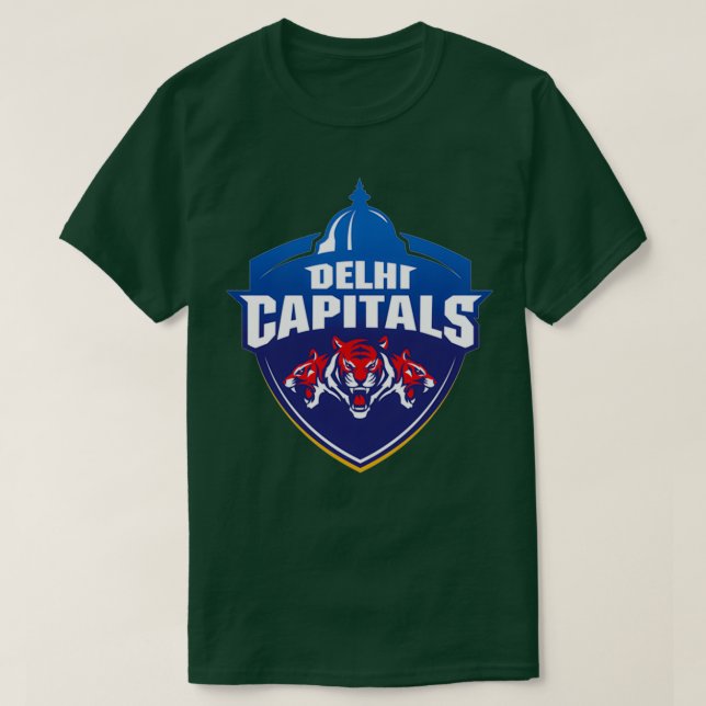 Delhi-Hauptstädte T-Shirt (Design vorne)