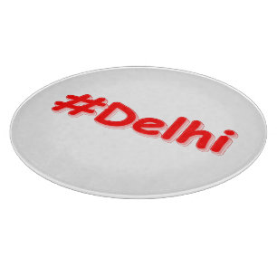 "#Delhi" Niedliches Design. Jetzt kaufen Schneidebrett