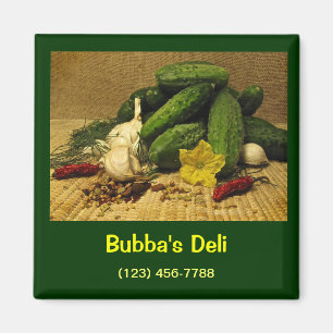 Deli Pickles Magnet