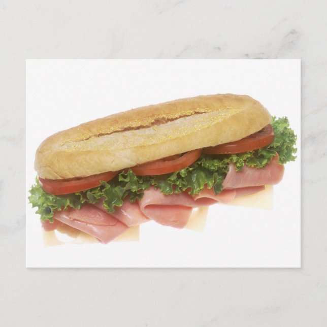 Deli Sandwich Postkarte (Vorderseite)