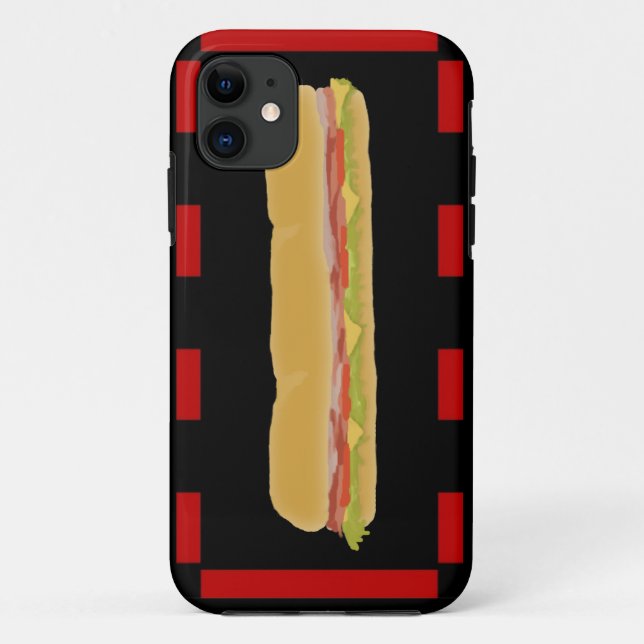 Deli Sub Case-Mate iPhone Hülle (Rückseite)
