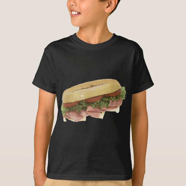 Deli Sub Sandwich T-Shirt (Vorderseite)