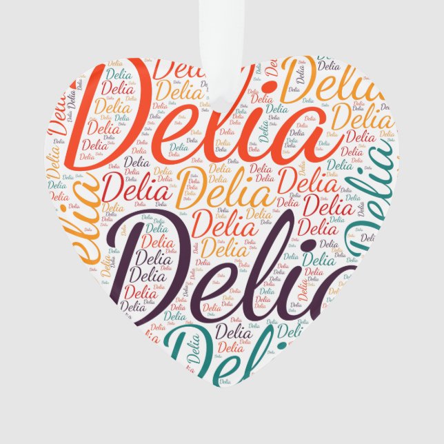 Delia Ornament (Vorderseite)