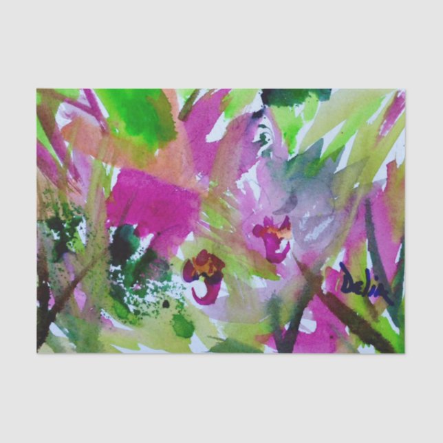 Delia Seidenpapier (Vorderseite)