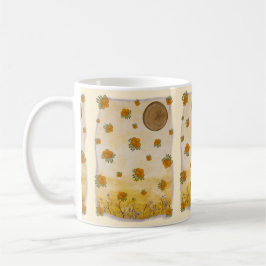 Delicado Laranja Autoral Céu Sonhador Design Kaffeetasse