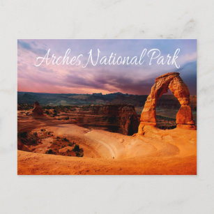 Delicate Arch - Arches National Park, Utah - USA Postkarte
