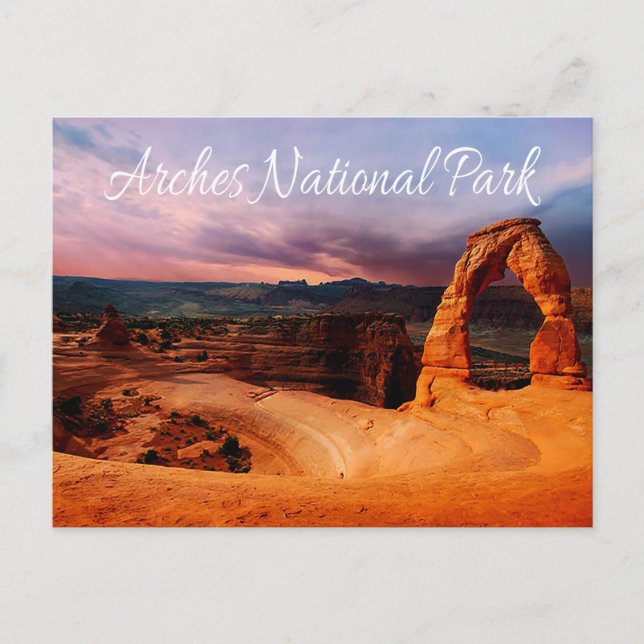 Delicate Arch - Arches National Park, Utah - USA Postkarte (Vorderseite)