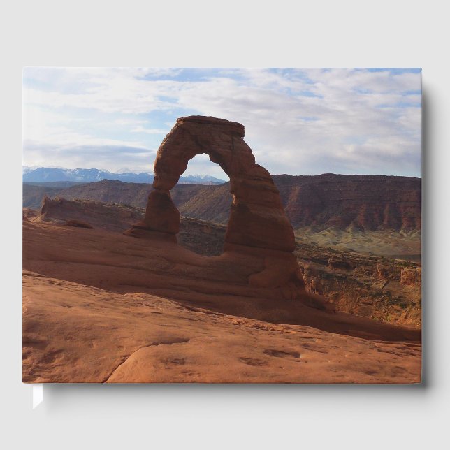 Delicate Arch I im Arches-Nationalpark Gästebuch (Vorderseite)