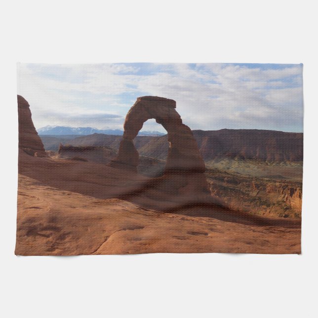 Delicate Arch I im Arches-Nationalpark Geschirrtuch (Horizontal)