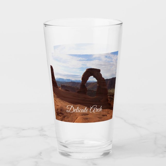 Delicate Arch I im Arches-Nationalpark Glas (Vorderseite)