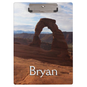 Delicate Arch I im Arches-Nationalpark Klemmbrett