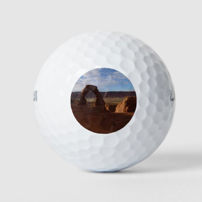 Delicate Arch II im Arches-Nationalpark Golfball (Vorderseite)