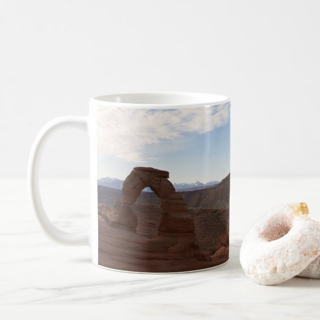 Delicate Arch III im Arches National Park Kaffeetasse (Mit Donut)