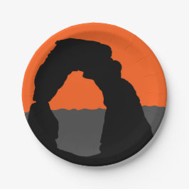 Delicate Arch in Arches National Park - Utah, USA Pappteller