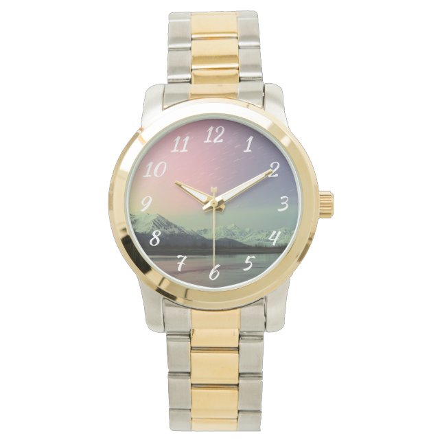 Delicate Aurora Armbanduhr (Vorderseite)