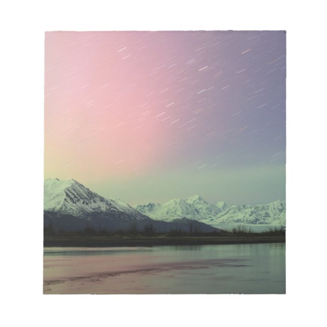 Delicate Aurora Notizblock (Vorderseite)