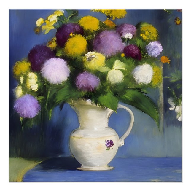 Delicate Blooms Wall Décor Poster (Vorderseite)