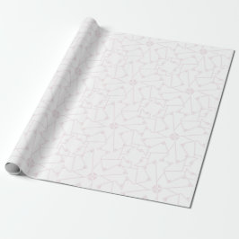 Delicate Blush Patterns Julia Dreams Geschenkpapier