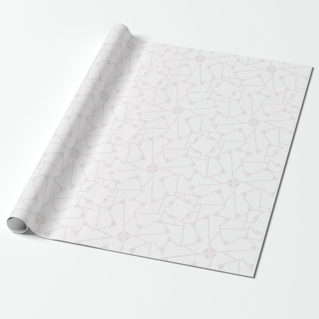 Delicate Blush Patterns Julia Dreams Geschenkpapier (Ungerollt)